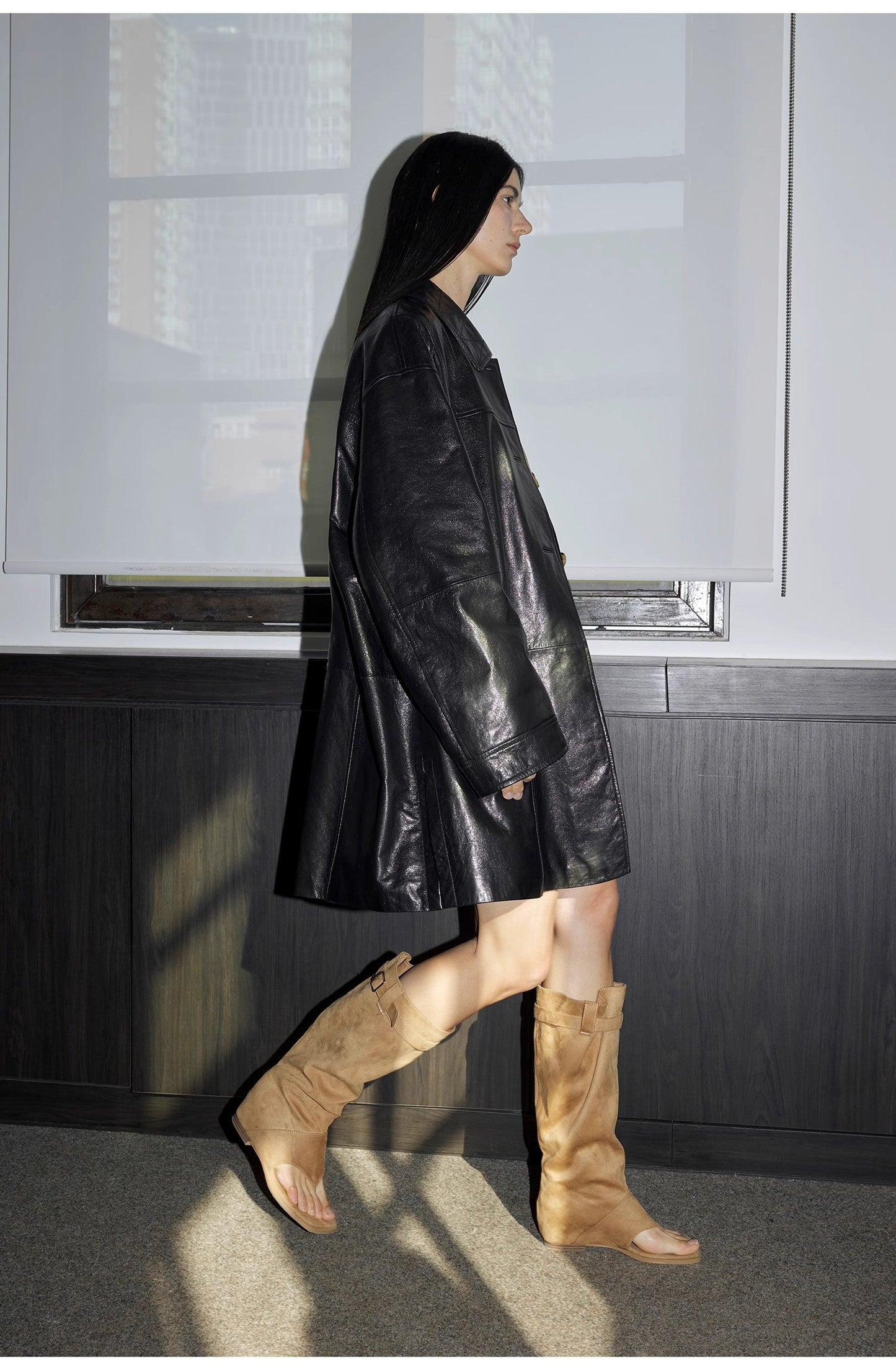 Notting Hill Diary Limited Edition Waxed Goat Leather/Retro Leather Jacket