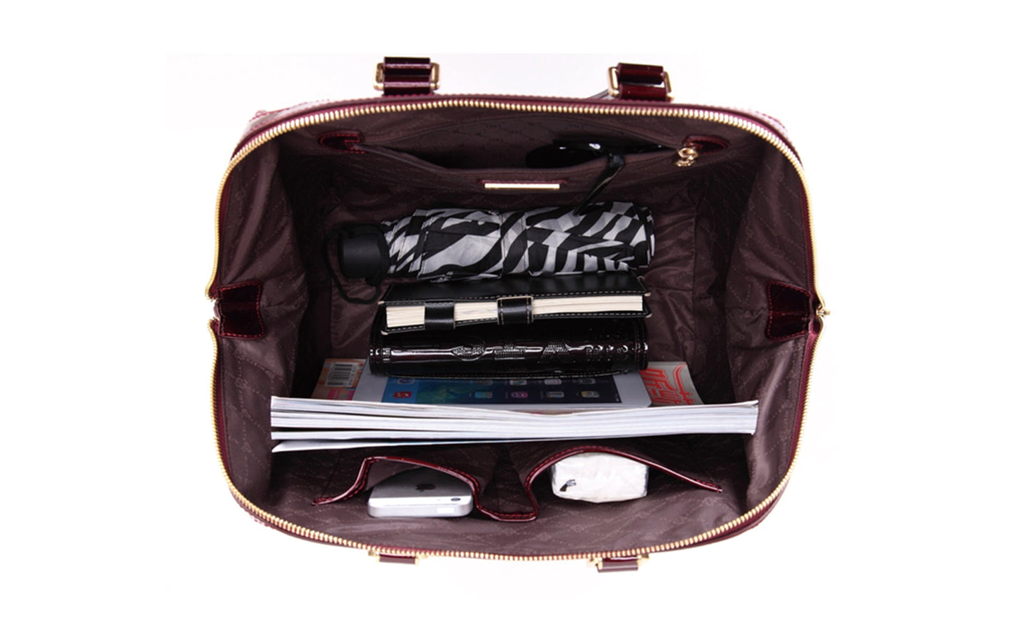 Misty 100% Genuine  Leather Handbags Made in Italy