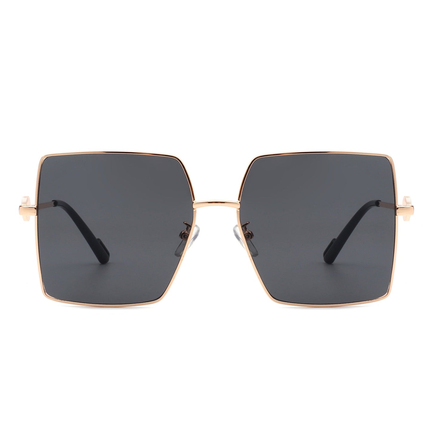 Benazia - Square Oversize Tinted Women Sunglasses