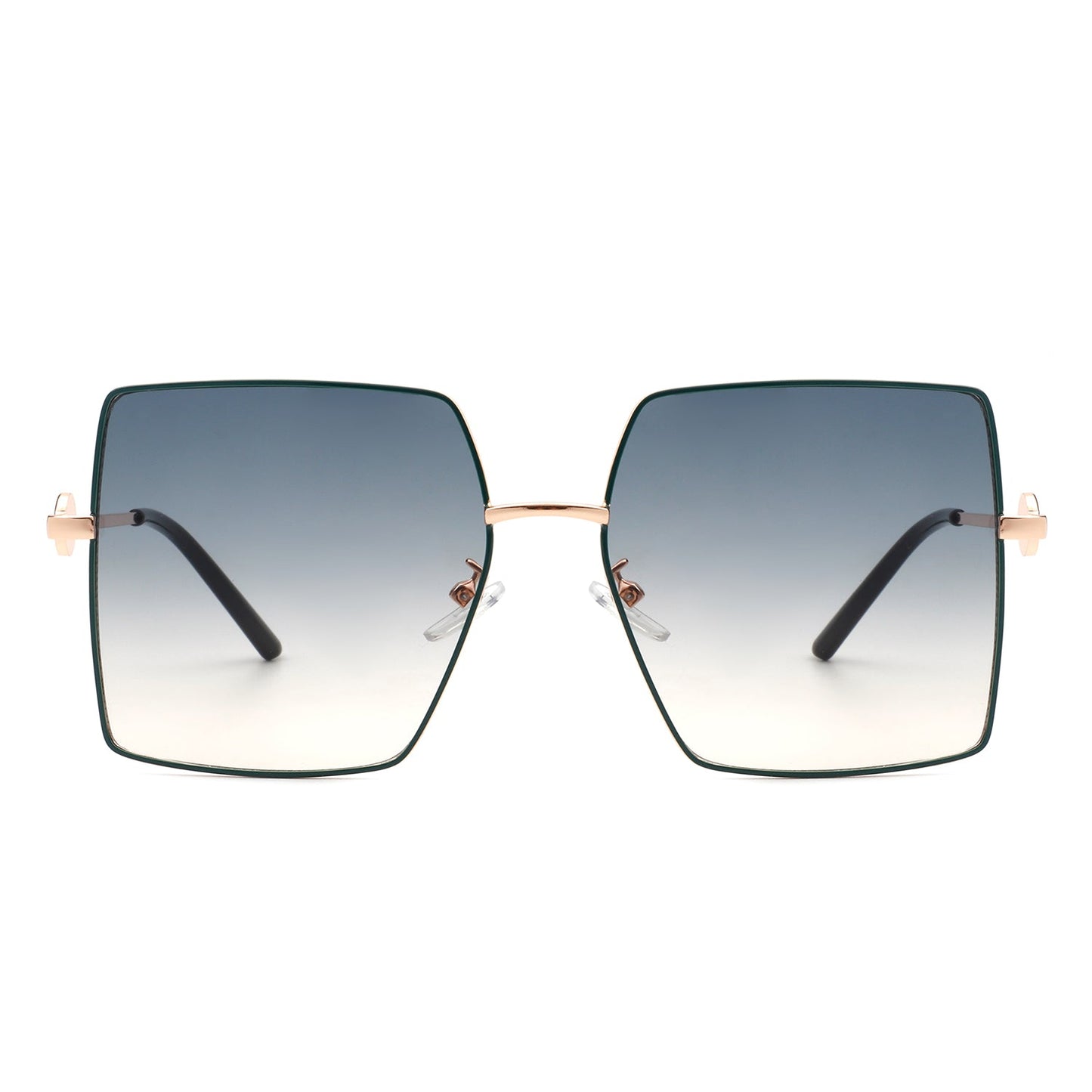 Benazia - Square Oversize Tinted Women Sunglasses
