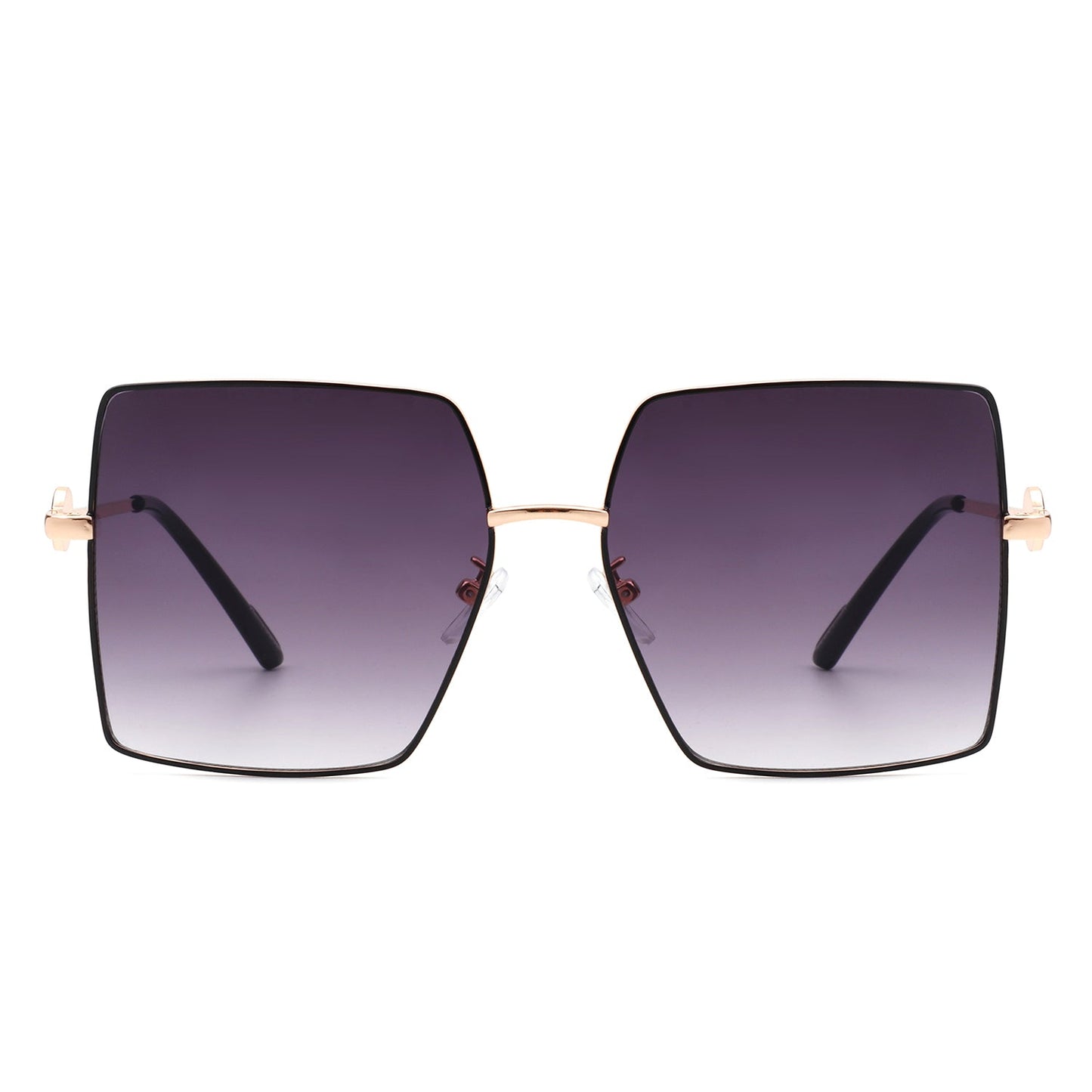 Benazia - Square Oversize Tinted Women Sunglasses