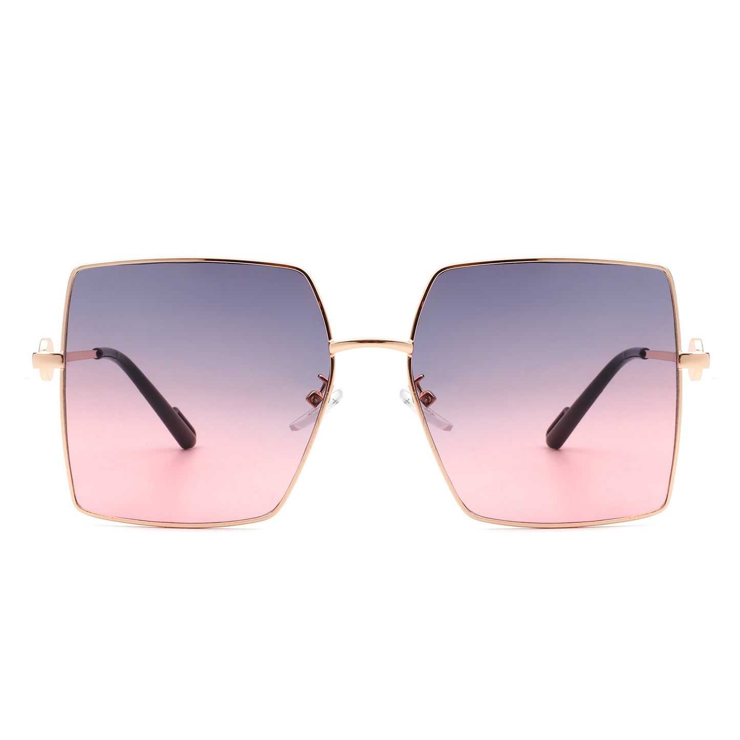 Benazia - Square Oversize Tinted Women Sunglasses