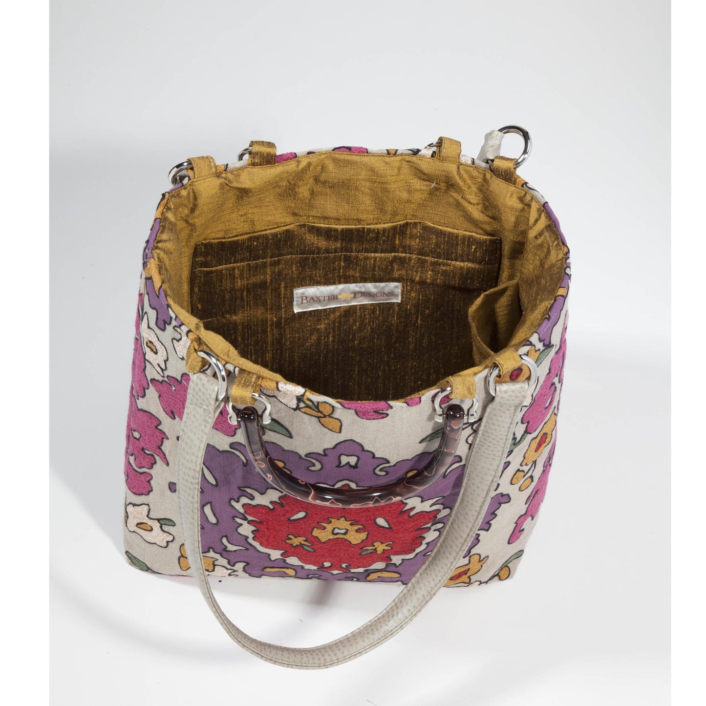 Bohemian Magenta Large Tote