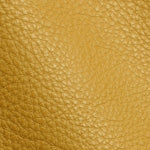 TATI BODUCH Designer Handbag, AGATE Collection, Genuine Leather: Mustard, Knitwear: Pink