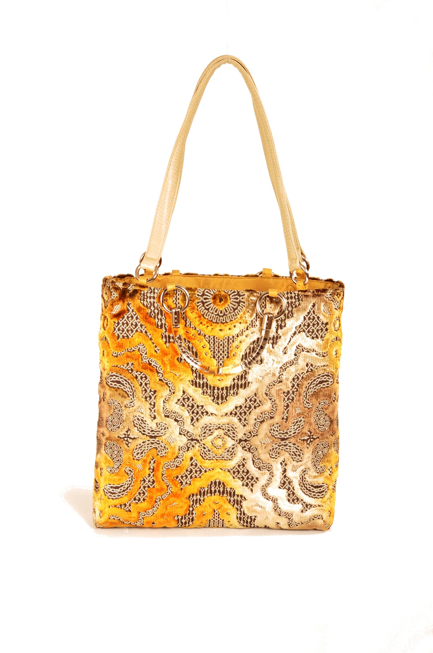 Baroque Gold Large Tote