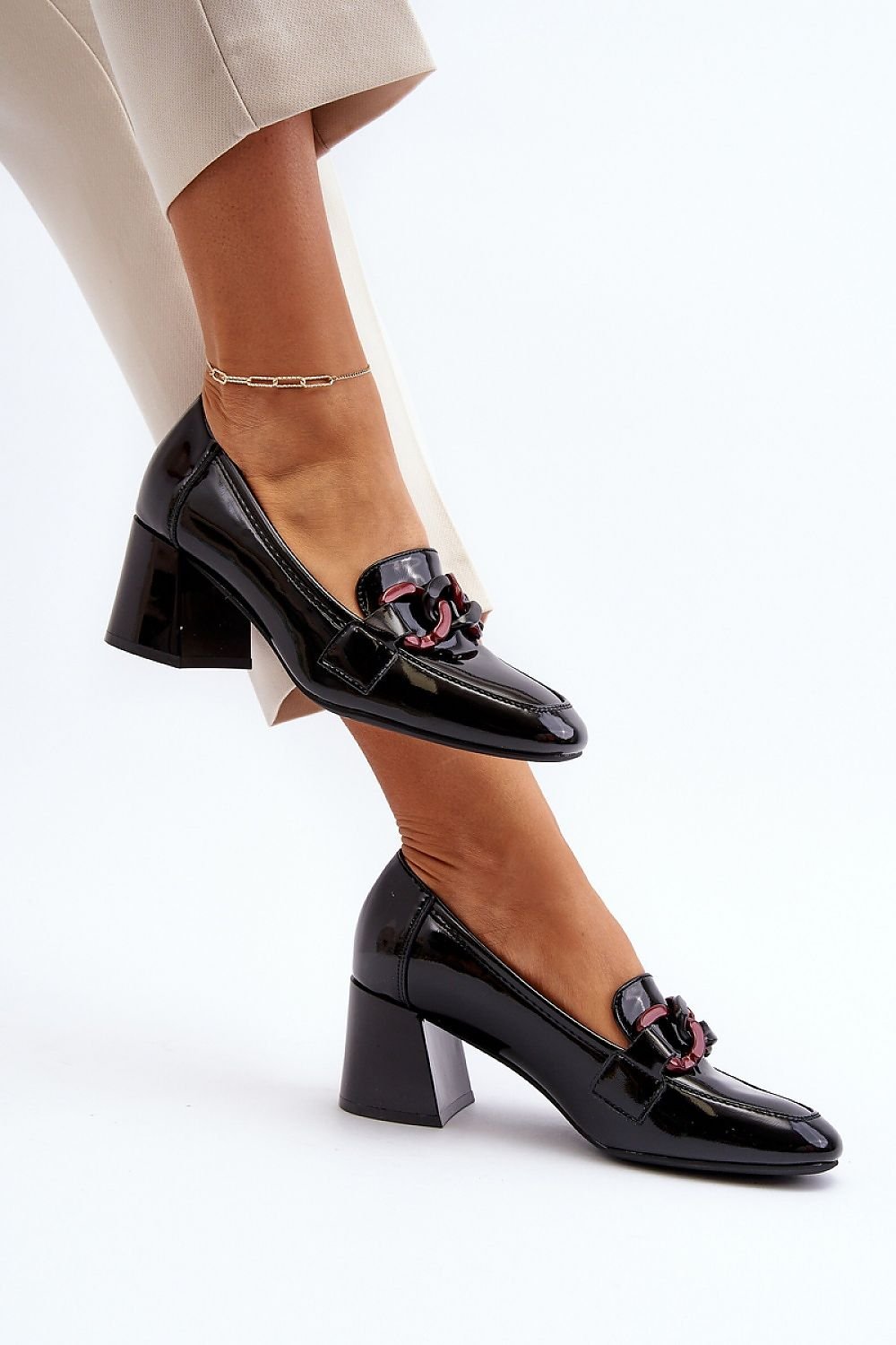 Block Heel Pumps Model 193920 Step in Style