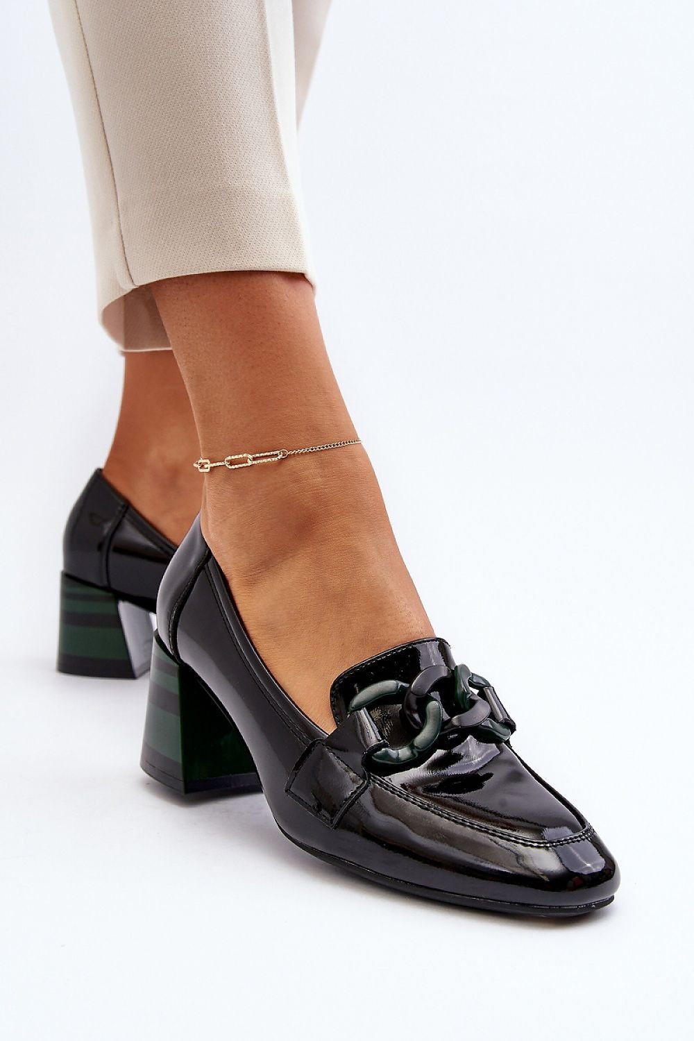 Block Heel Pumps Model 193921 Step in Style