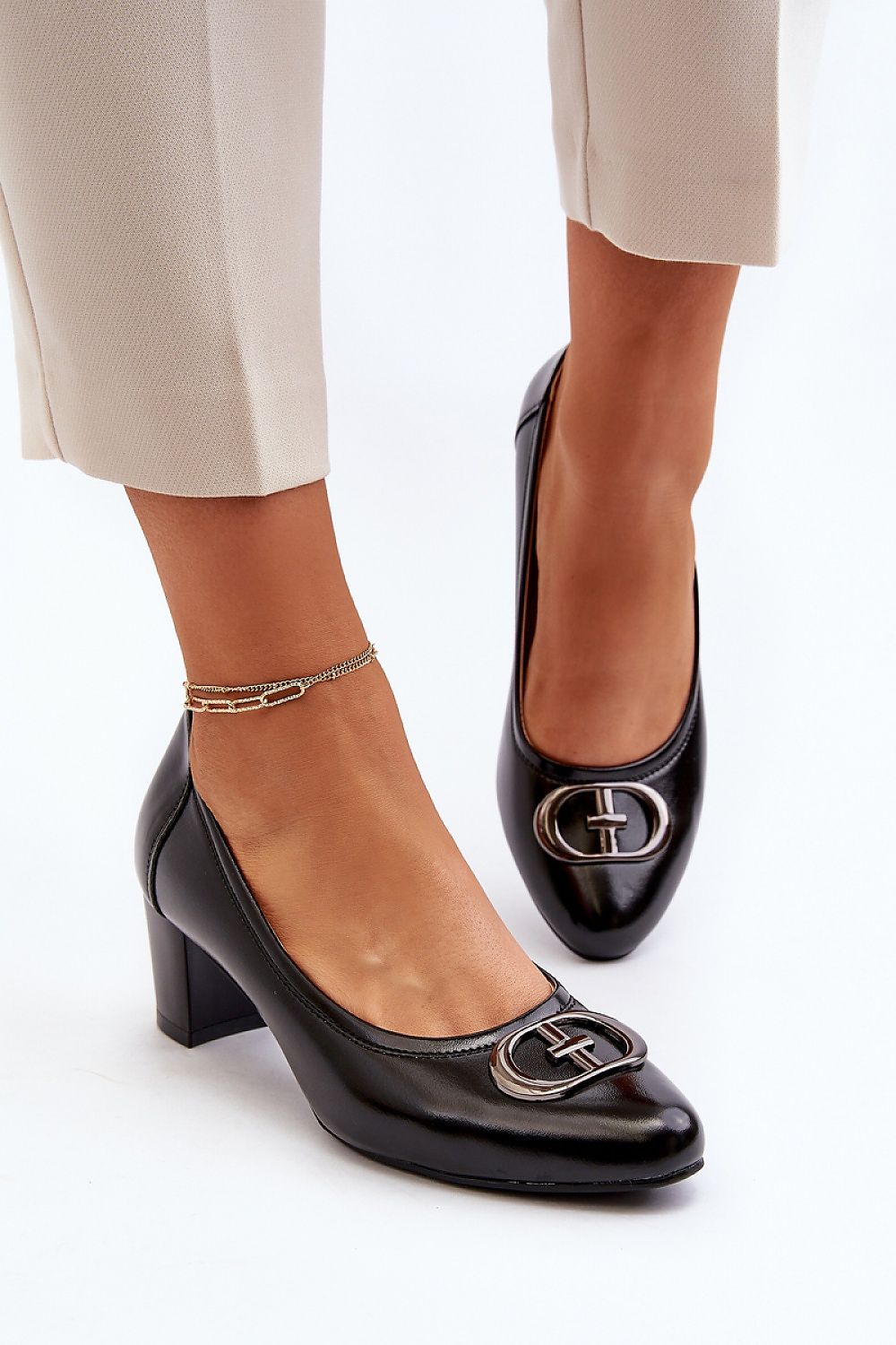 Block Heel Pumps Model 194366 Step in Style
