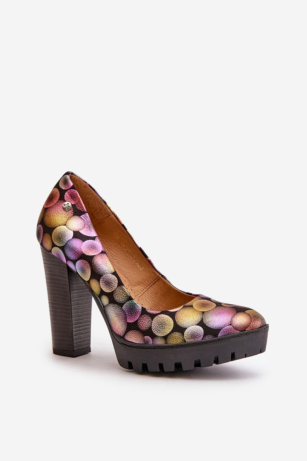 Block Heel Pumps Model 199812 Step in Style