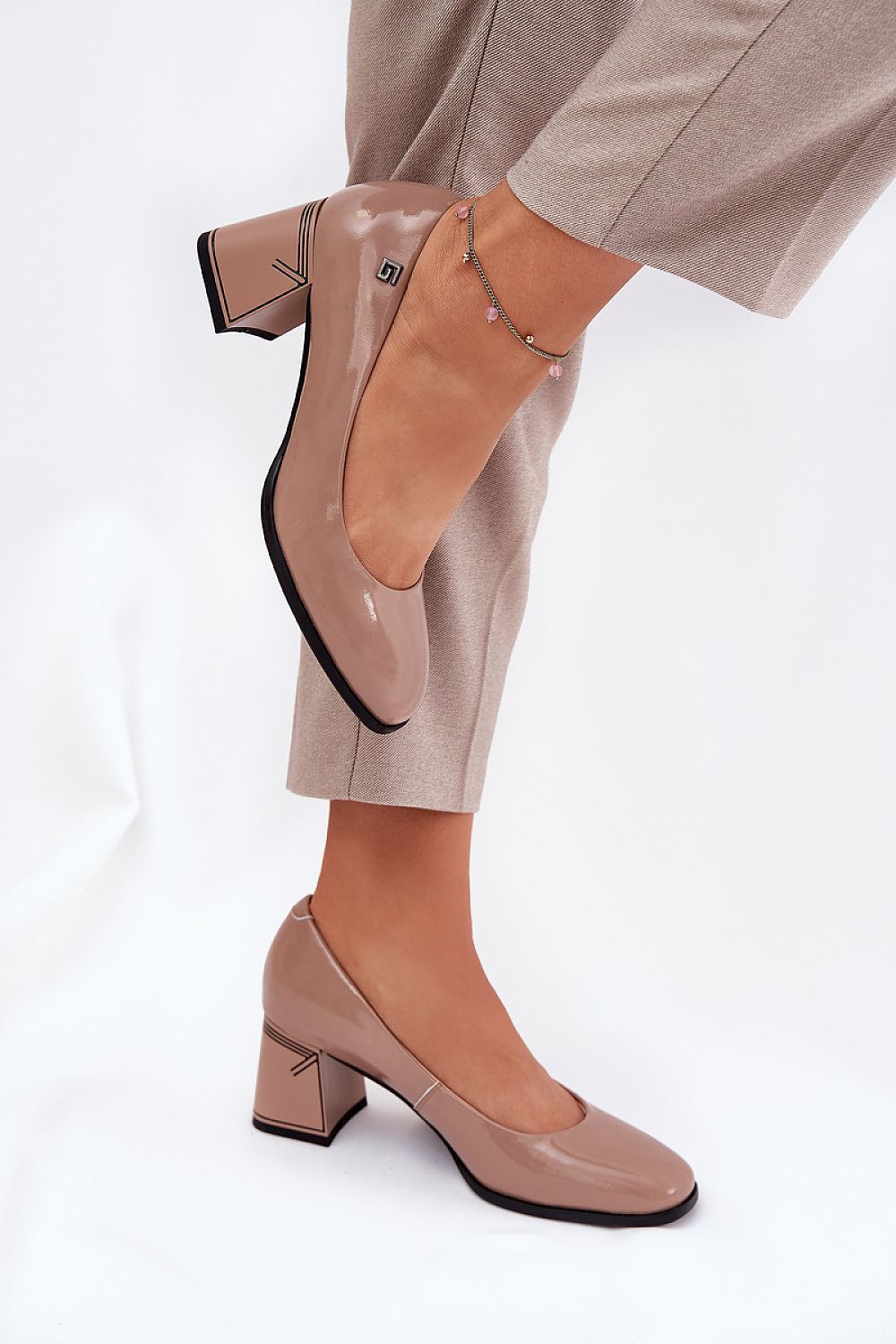 Block Heel Pumps Model 211070 Step in Style