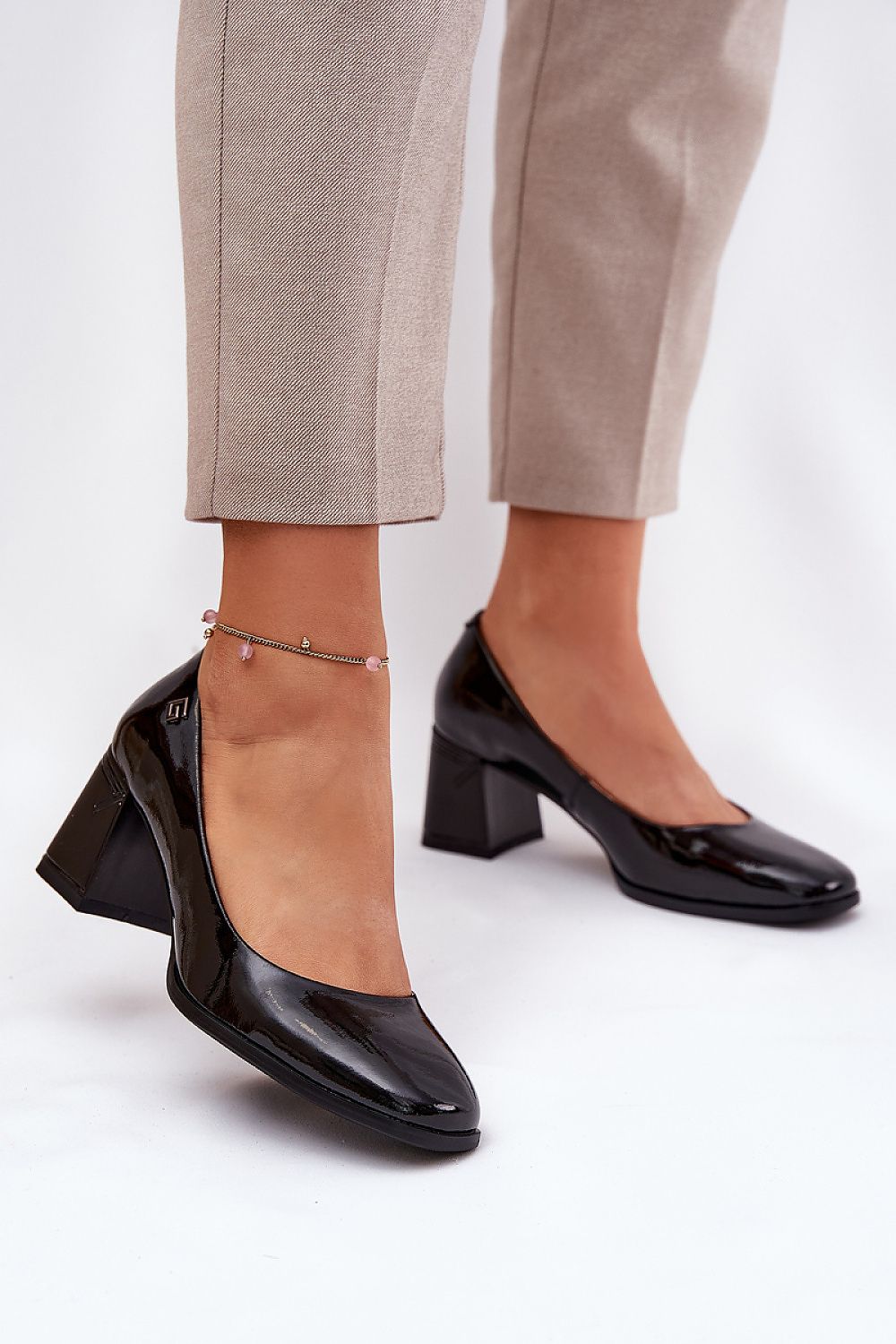 Block Heel Pumps Model 211071 Step in Style