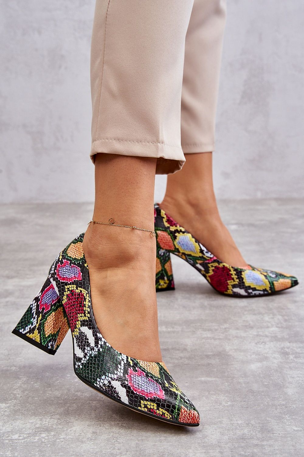 Block Heel Pumps Model 175262 Step in Style