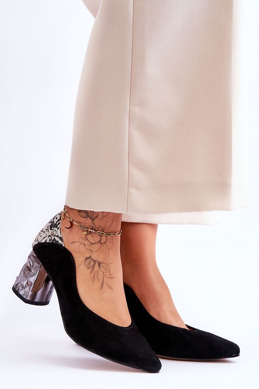 Block Heel Pumps Model 180672 Step in Style