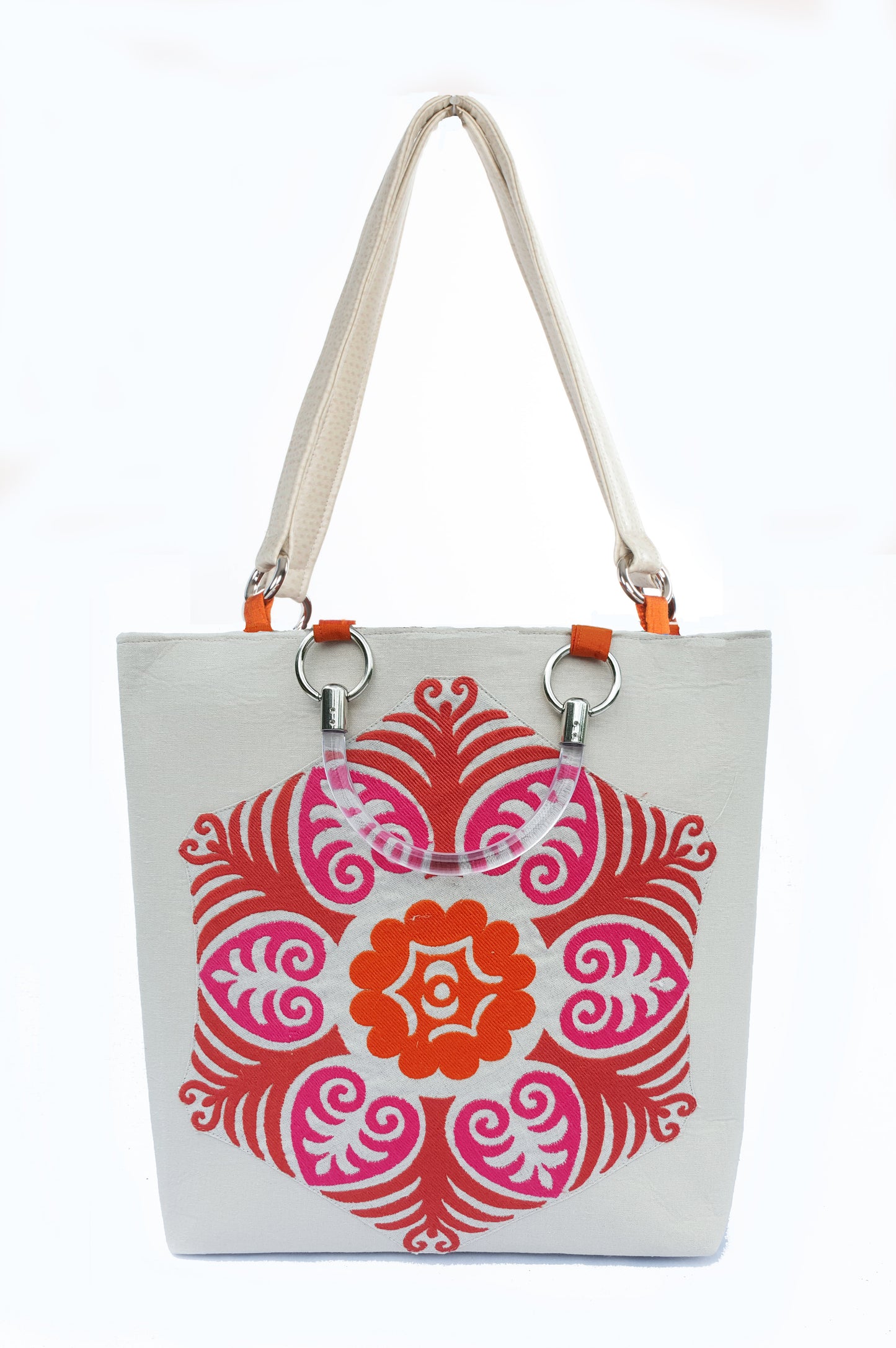 Suzani Magenta Large Tote