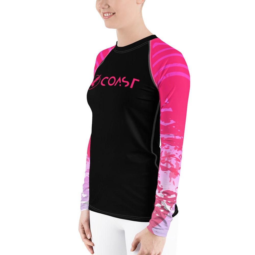 Find Your Coast® Victory Sleeve Rash Guard UPF 50+