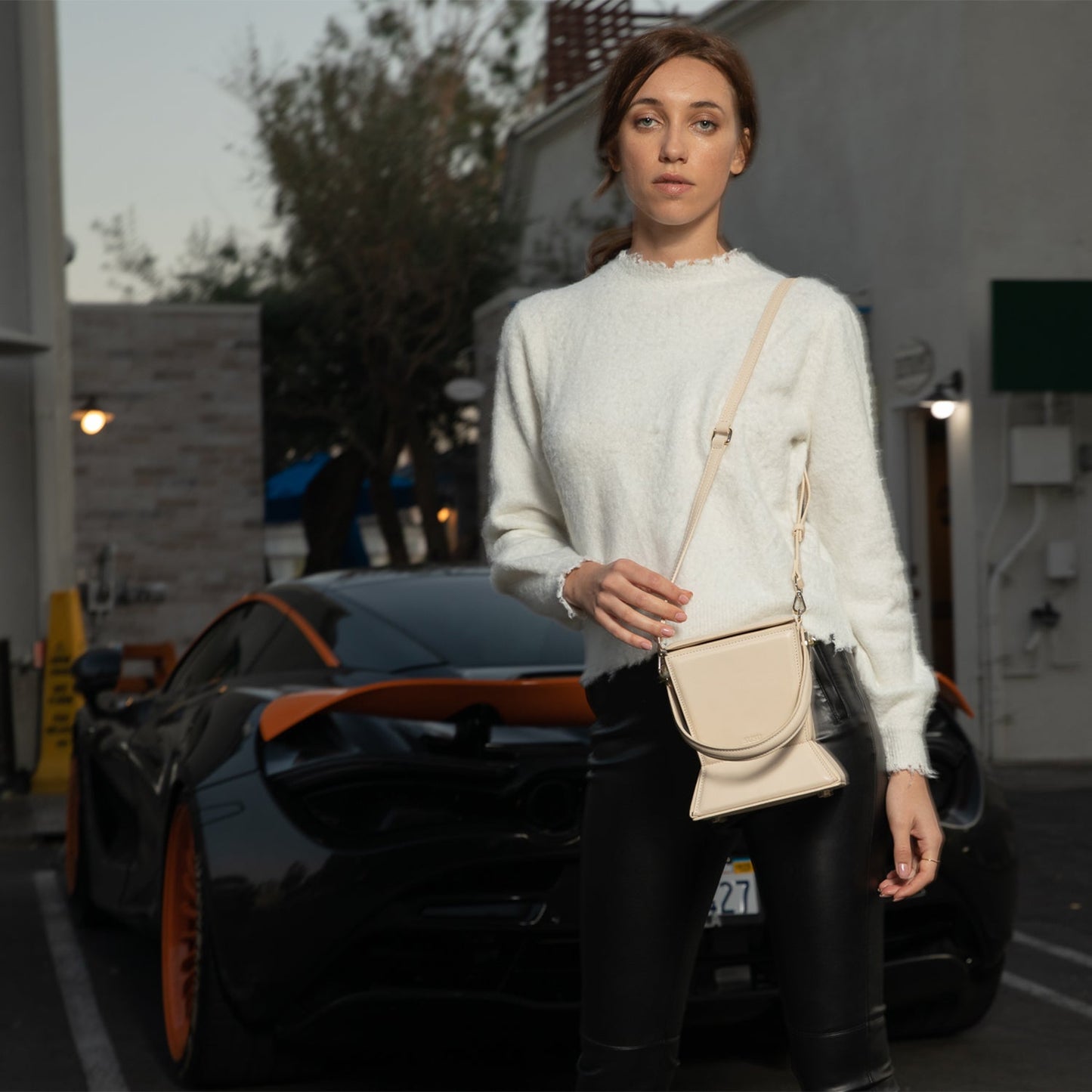 Unique Leather Crossbody Bag