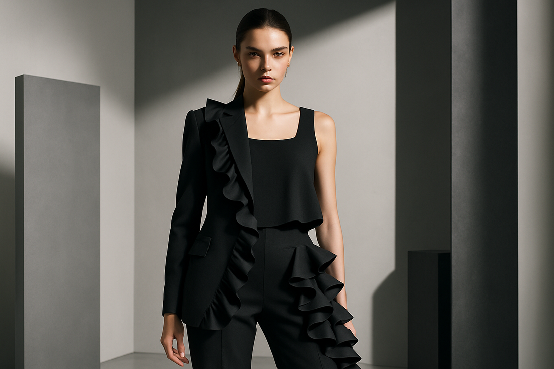The Art of Ruffled Romance: Styling Feminine Fashion with Sophistication - August Tenth & Luxe