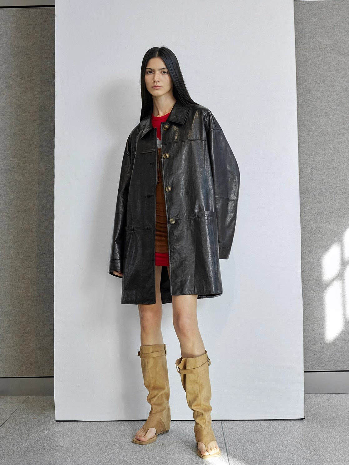 Notting Hill Diary Limited Edition Waxed Goat Leather/Retro Leather Jacket