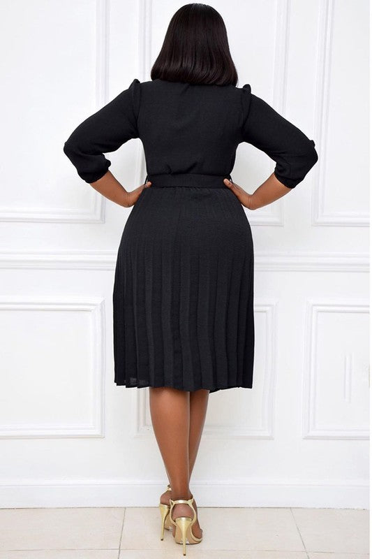 Sassily Chic Denim Dress
