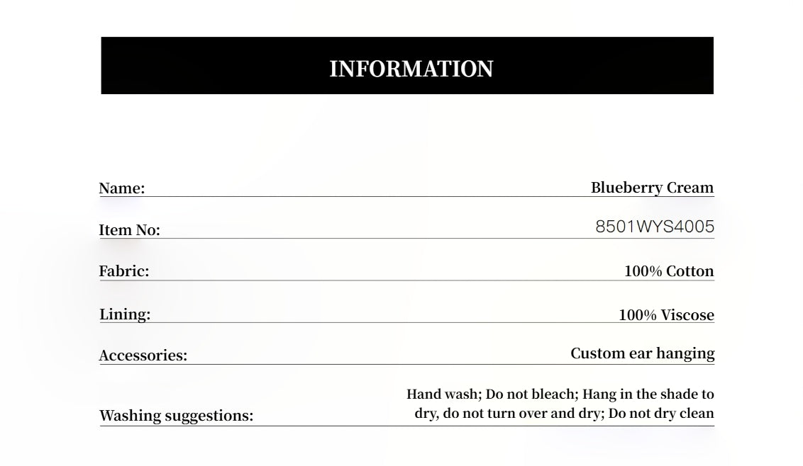 "Blueberry Cream" Pure Cotton Anti-Exposure Lace Cake  Skirt