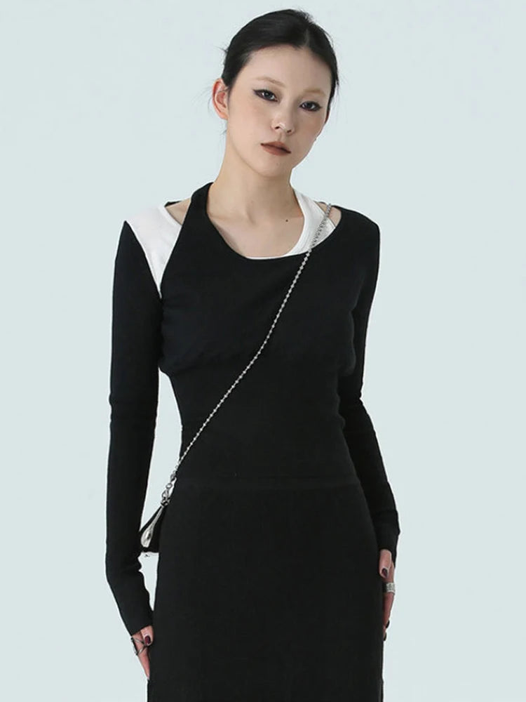 Chambrey Cutout Shirt