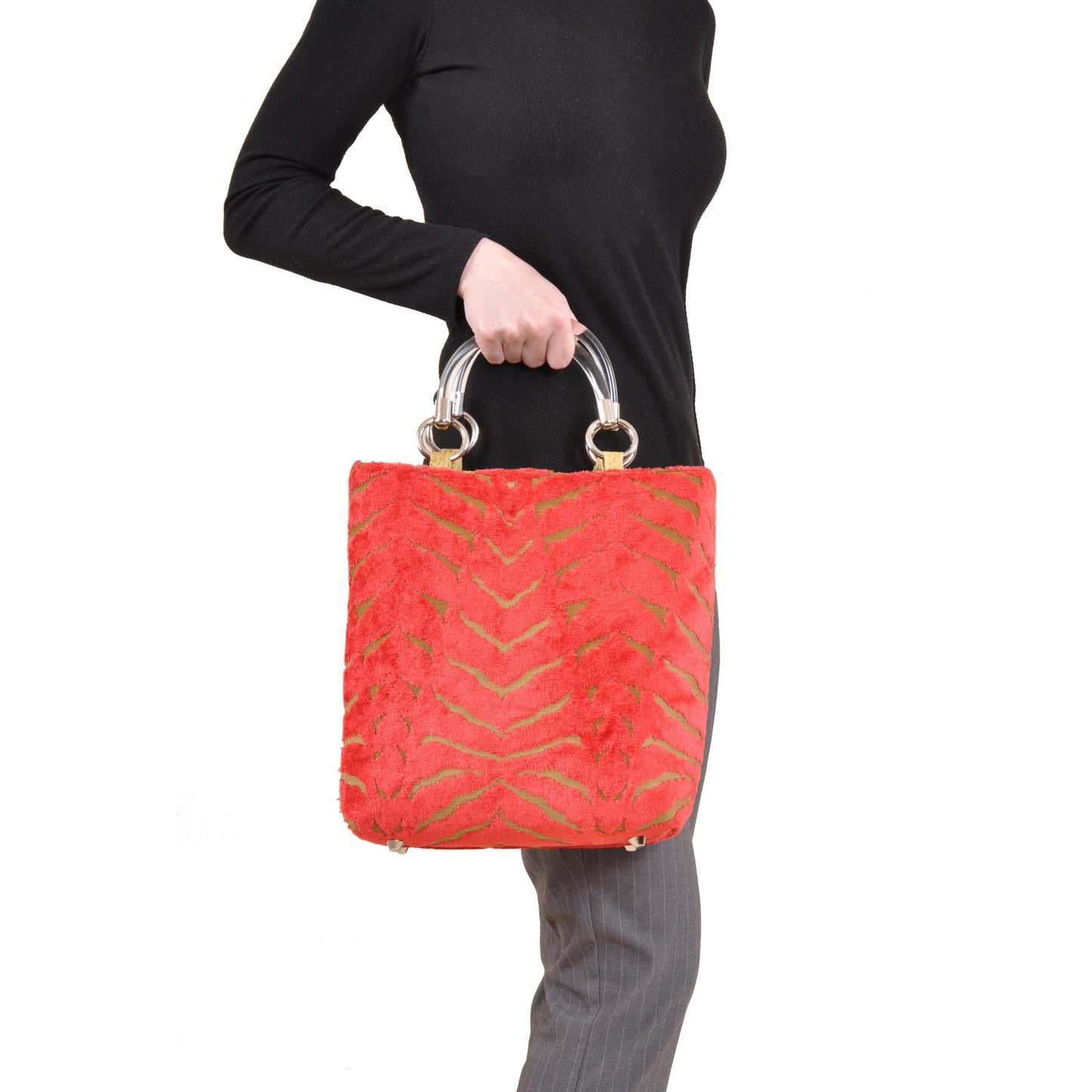 Magnetic Coral Small Tote