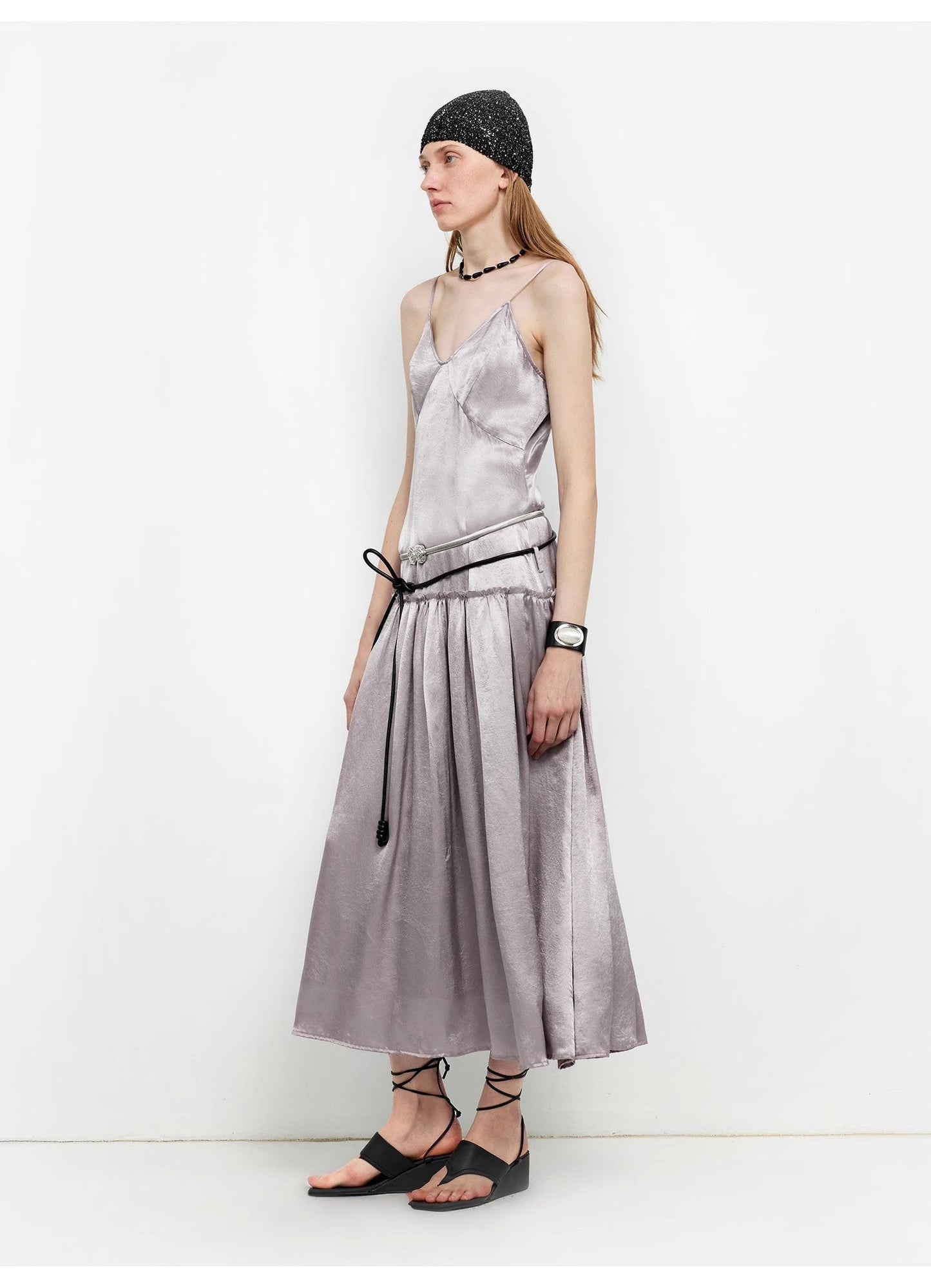 "Girls' Letterhead" Silk Dress