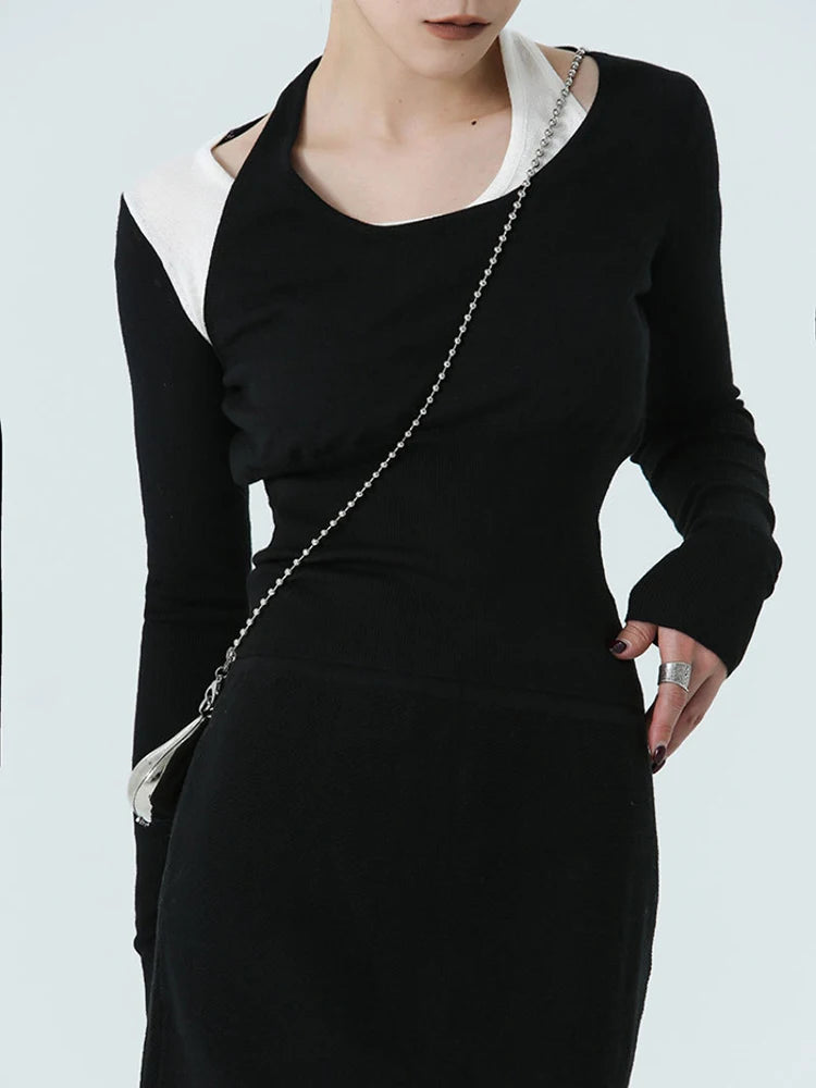 Chambrey Cutout Shirt