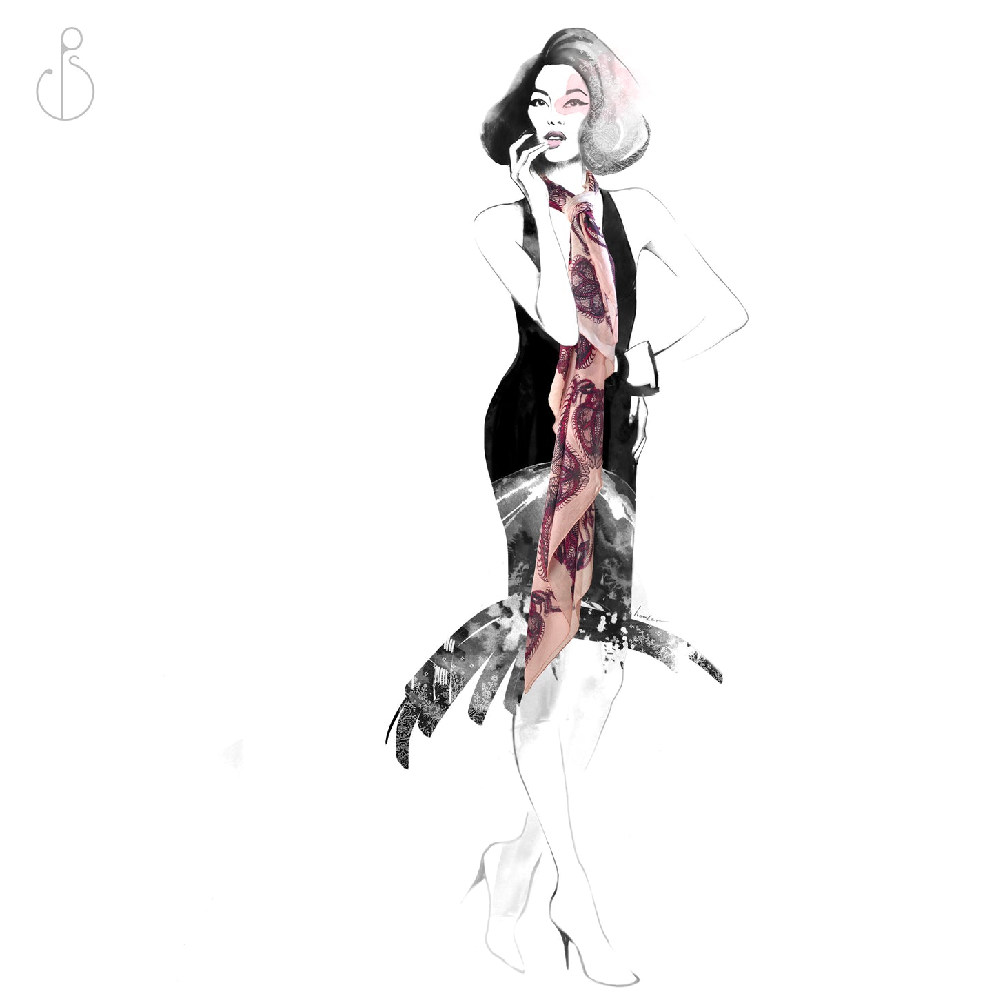 Snake Charmer (55” X 55”)