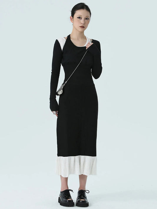 Chambrey Cutout Skirt