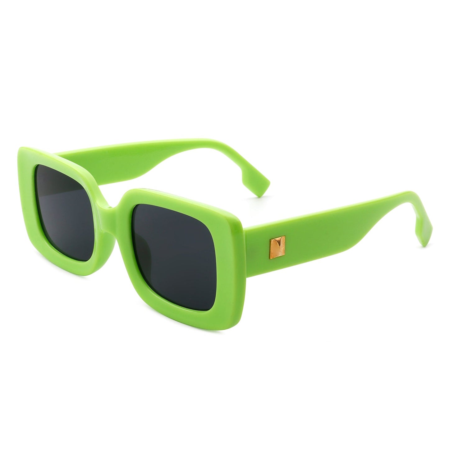 Jadestone - Square Retro Sunglasses