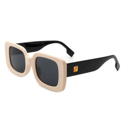Jadestone - Square Retro Sunglasses
