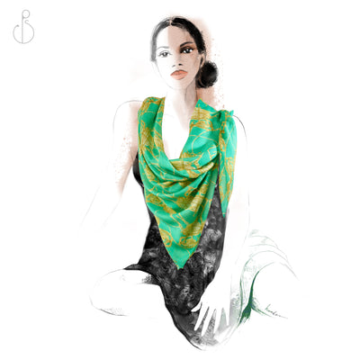 Winged Crush Scarf