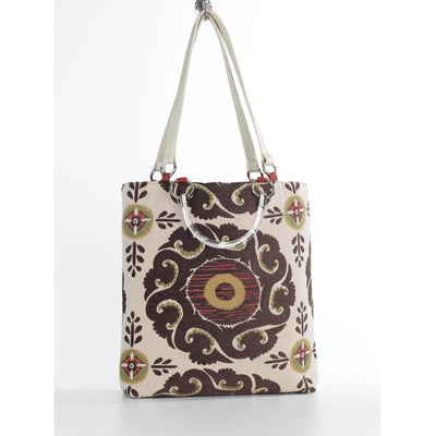 Marakesh Brown Large Tote
