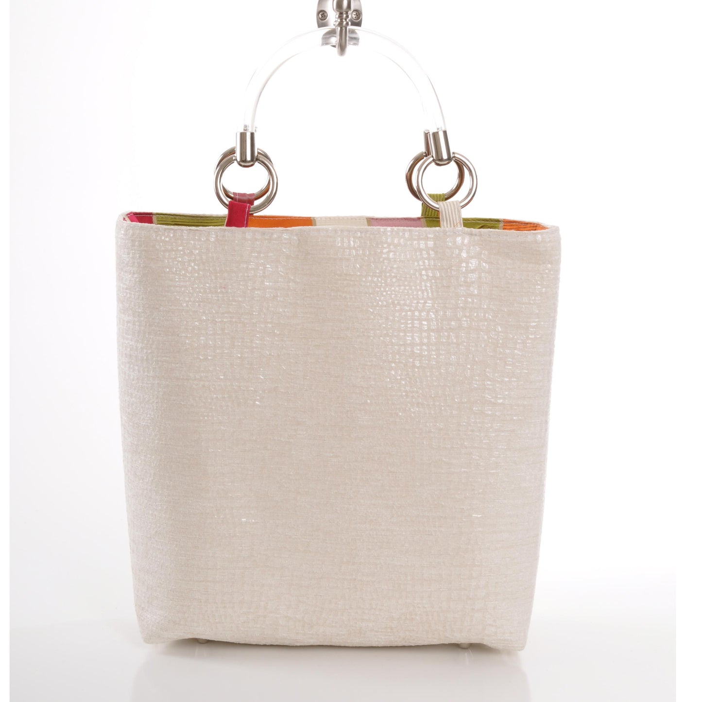 Boa Cream Small Tote