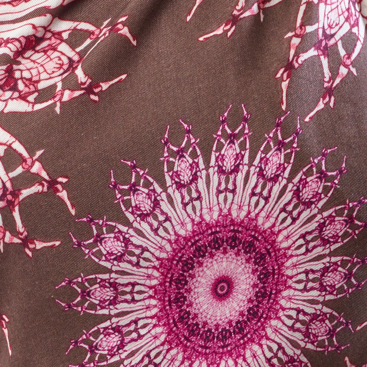 Bone Kaleidoscope Scarf