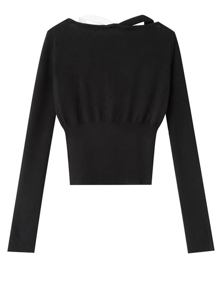 Chambrey Cutout Shirt