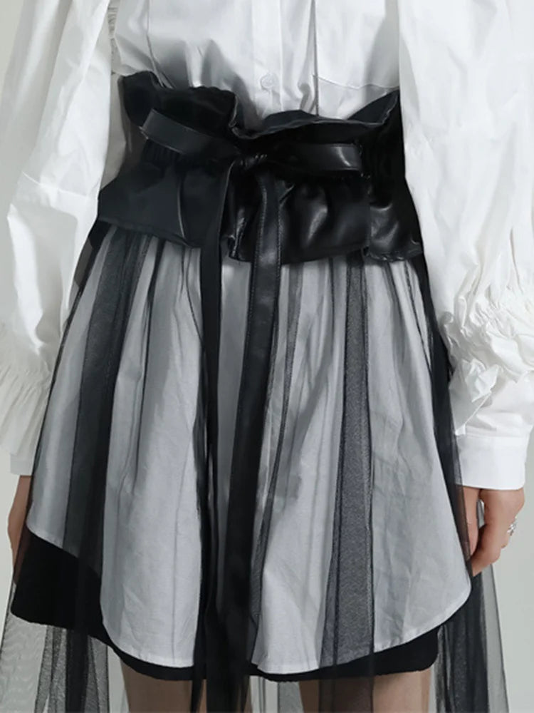 Rufus Sheer Tulle Skirt
