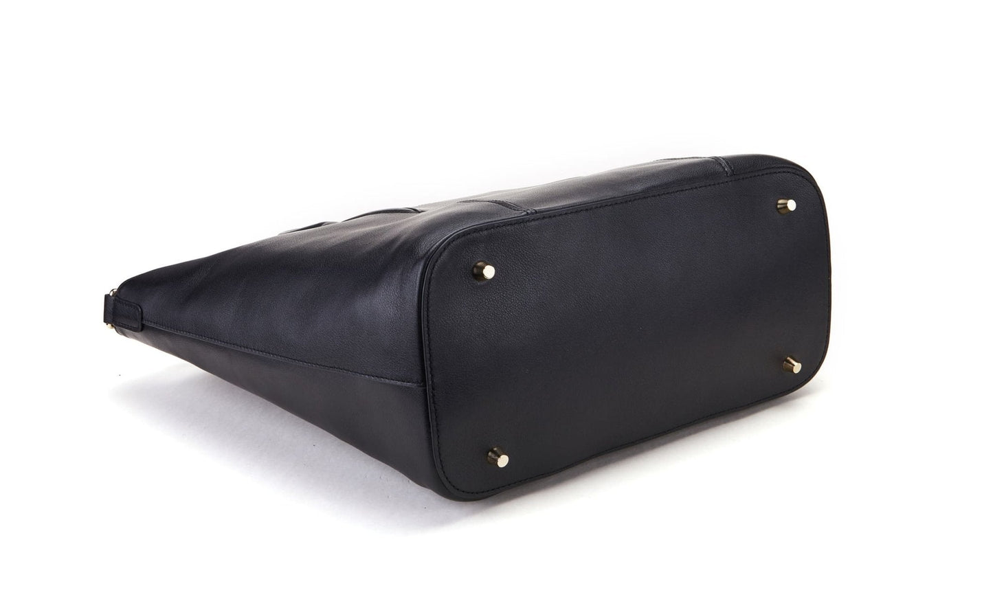 Butterfly Black Short Handle Bag