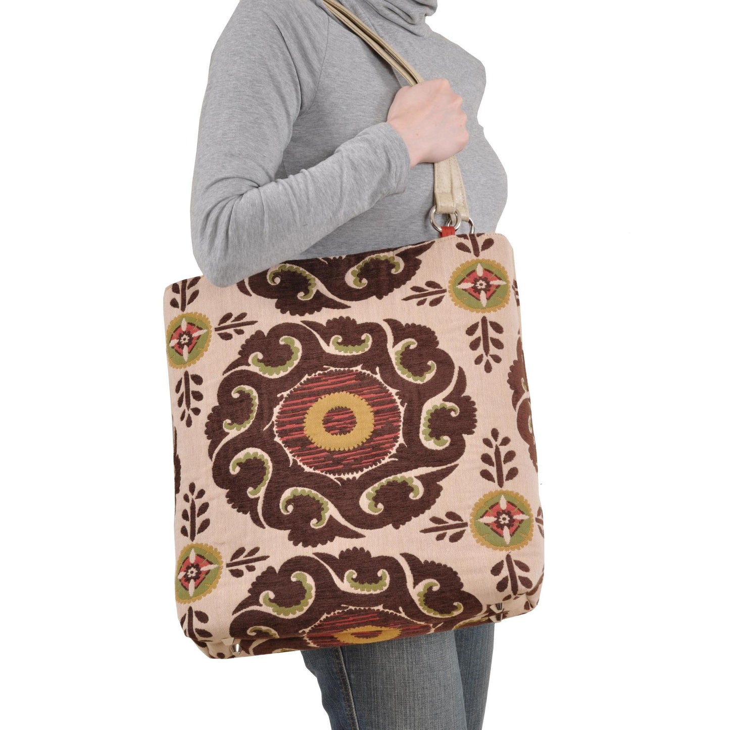 Marakesh Magenta Large Tote