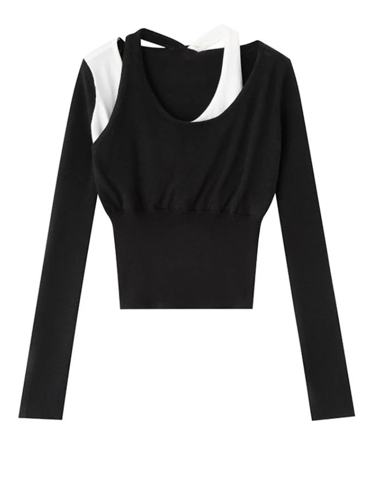 Chambrey Cutout Shirt