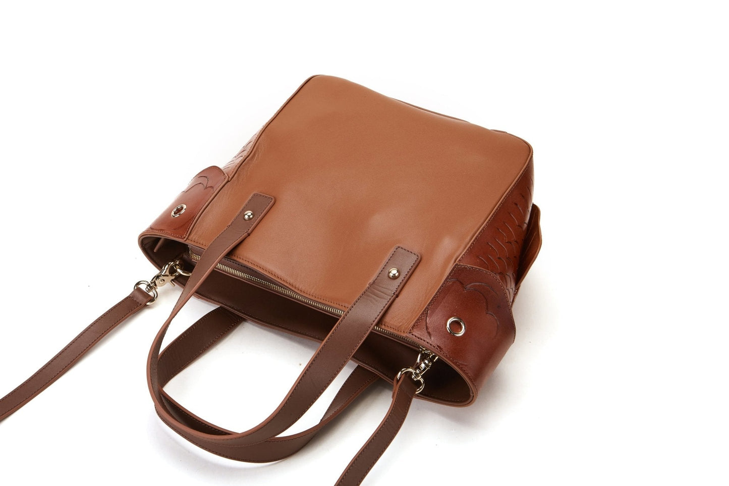 Carp Brown Short Handle Bag