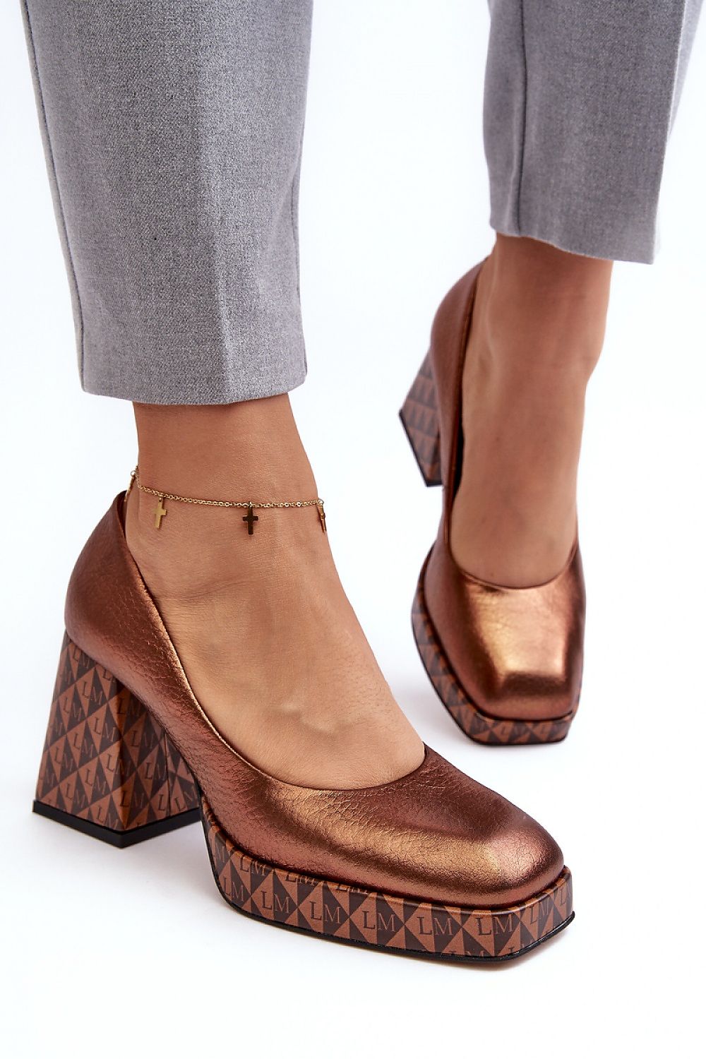 Block Heel Pumps Model 188522 Step in Style