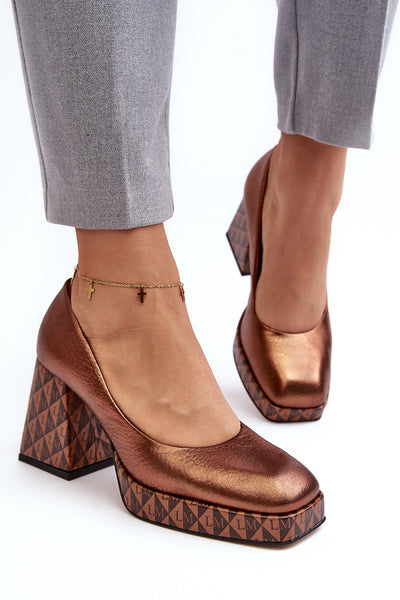 Block Heel Pumps Model 188522 Step in Style
