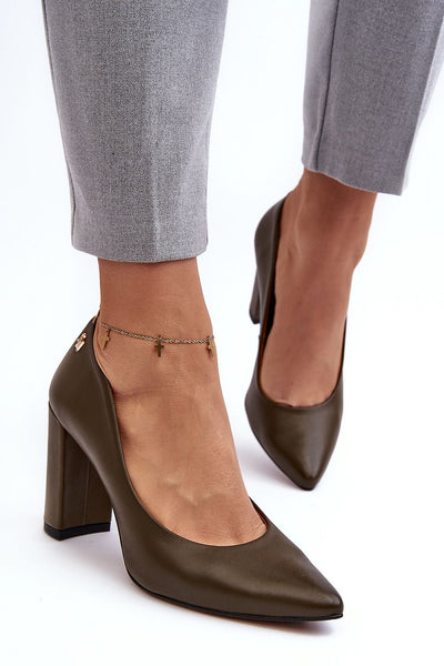 Block Heel Pumps Model 188524 Step in Style