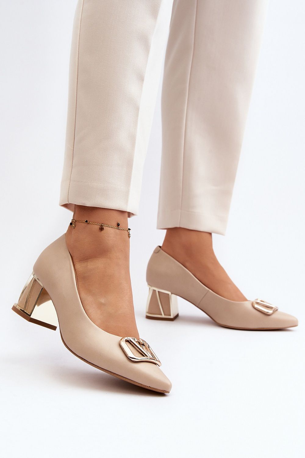 Block Heel Pumps Model 192299 Step in Style