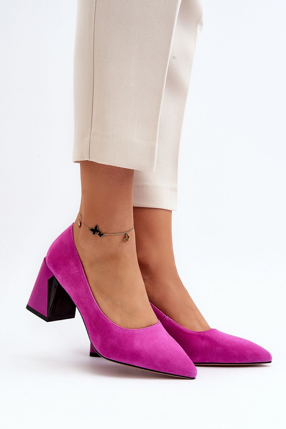 Block Heel Pumps Model 193350 Step in Style