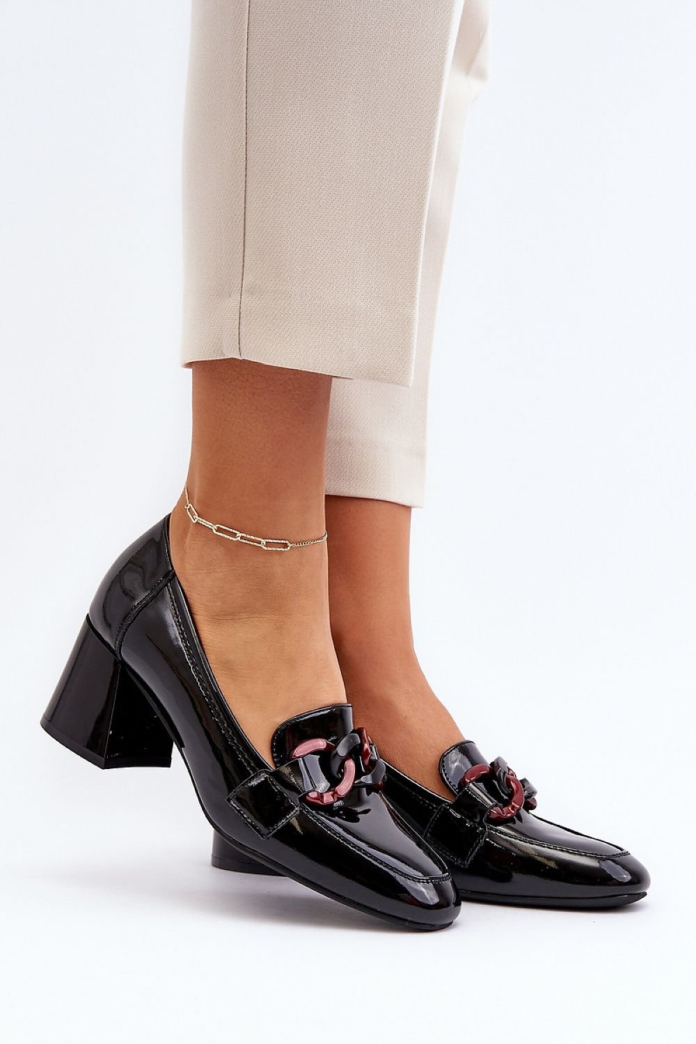 Block Heel Pumps Model 193920 Step in Style