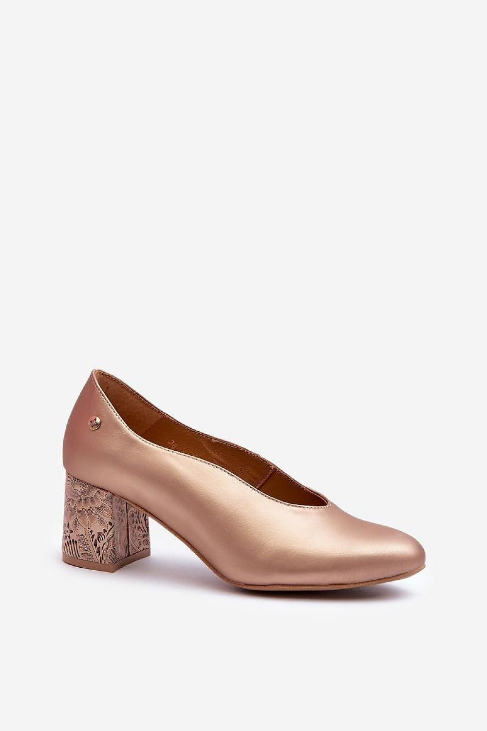 Block Heel Pumps Model 198121 Step in Style