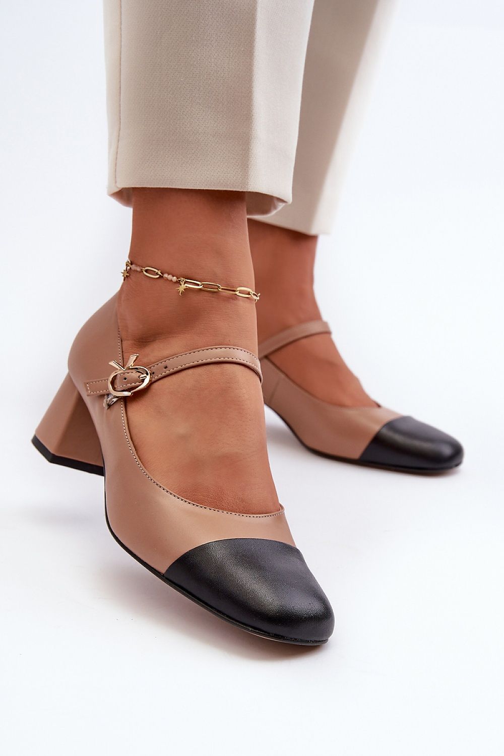 Block Heel Pumps Model 198727 Step in Style